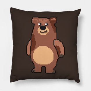 Pixel-Perfect Bears Pillow