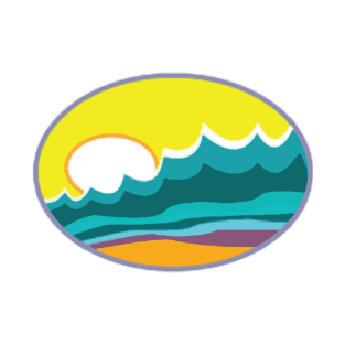 Sun & Sea Positive  Vibes   -  Beach Time T-Shirt