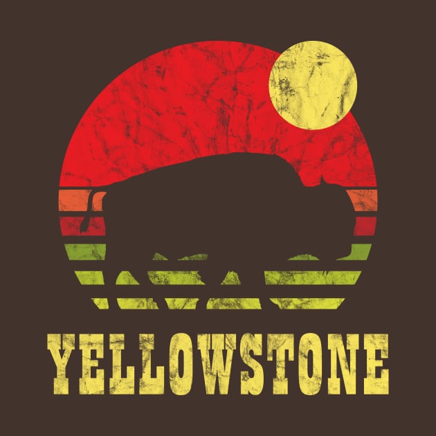 Yellowstone Bison by SchaubDesign