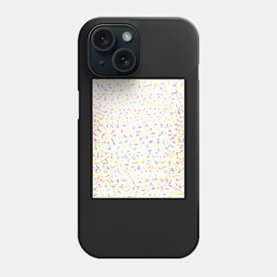 Birthday Cake Sprinkles Pattern Phone Case