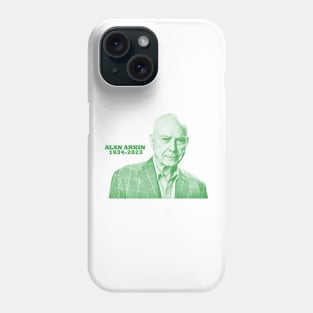 Alan Arkin - greensolid stylee Phone Case