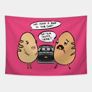 A Bun In The Oven T-Shirt Tapestry