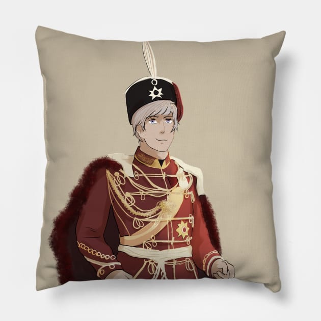 Historic Hetalia Russia Pillow by Silentrebel