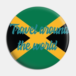 Travel Around the World - Jamaica Pin