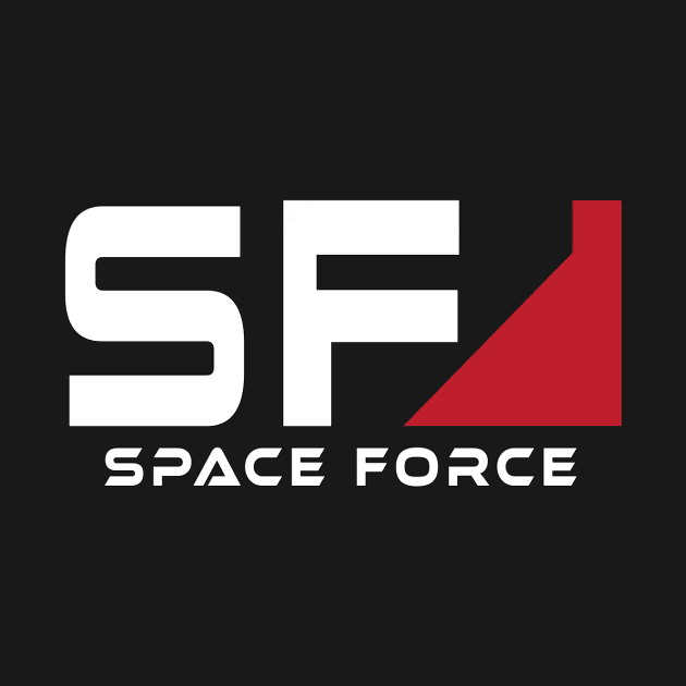 Space Force gaming T-shirt by kmpfanworks