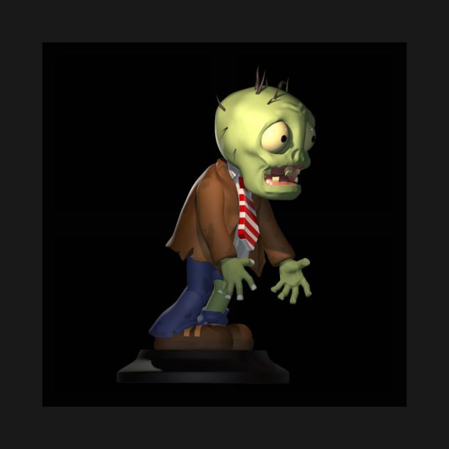 4D zombie monster by 3D store REW