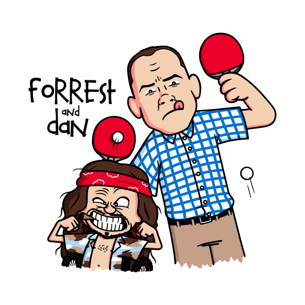 Forrest and Dan! by Raffiti