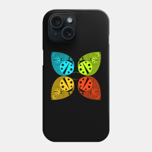 Ladybugs in colors Phone Case