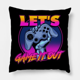 Lets Game iT Out ✅ Pillow