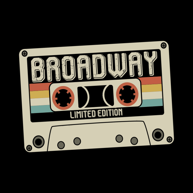 Broadway - Limited Edition - Vintage Style by Debbie Art