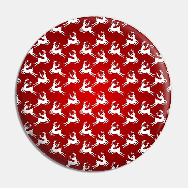 Christmas reindeer Pin by LaPetiteBelette