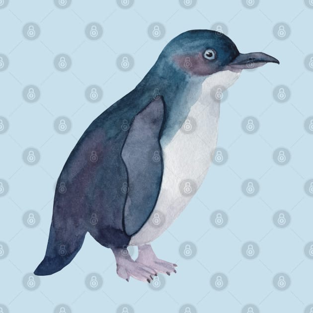 Little Blue Penguin by Duck Cloud 9