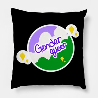 Pride Planet - Genderqueer Pillow