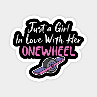 Onewheel Girl Magnet