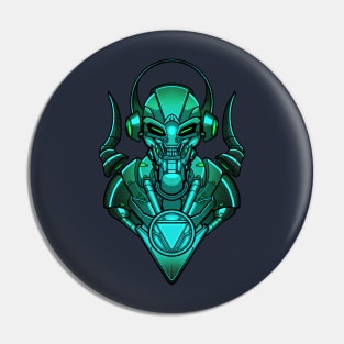 Devil Mecha Pin