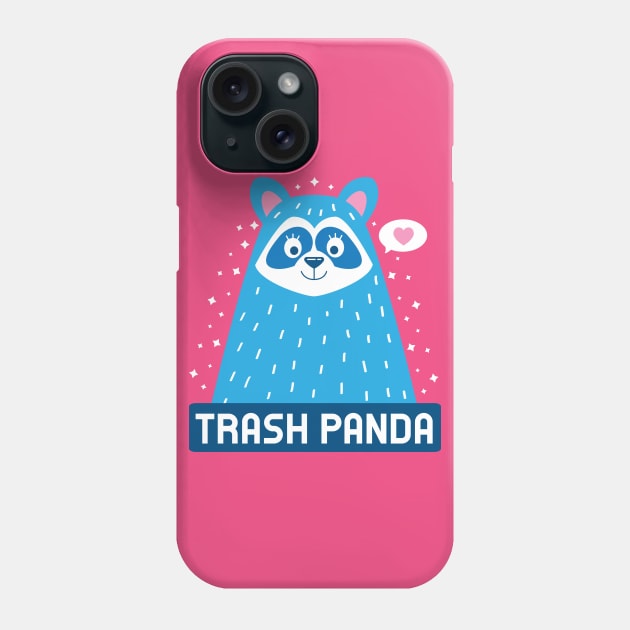 Cuddly Cute Trash Panda Phone Case by machmigo