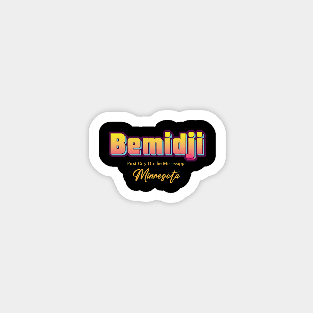 Bemidji Magnet by Delix_shop