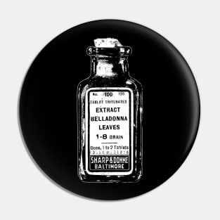 Belladonna-Old Bottle Tablets-Poison Pin