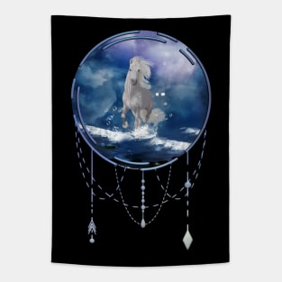 Unicorn's Adventure on the Beach Tapestry