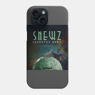 Snewz - Sauropod News Phone Case