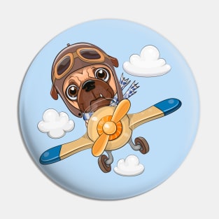 Cute Pug Pin