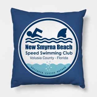 New Smyrna Beach Speed Swimming Club Pillow