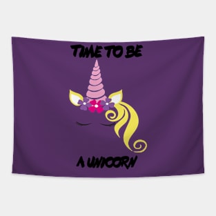 Unicorn Dreams: Ride the Rainbow Tapestry