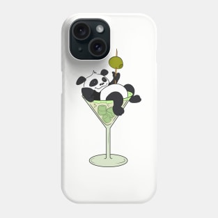 Quarantine drink Funny Panda Phone Case