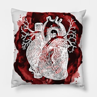 A Bleeding Heart Pillow