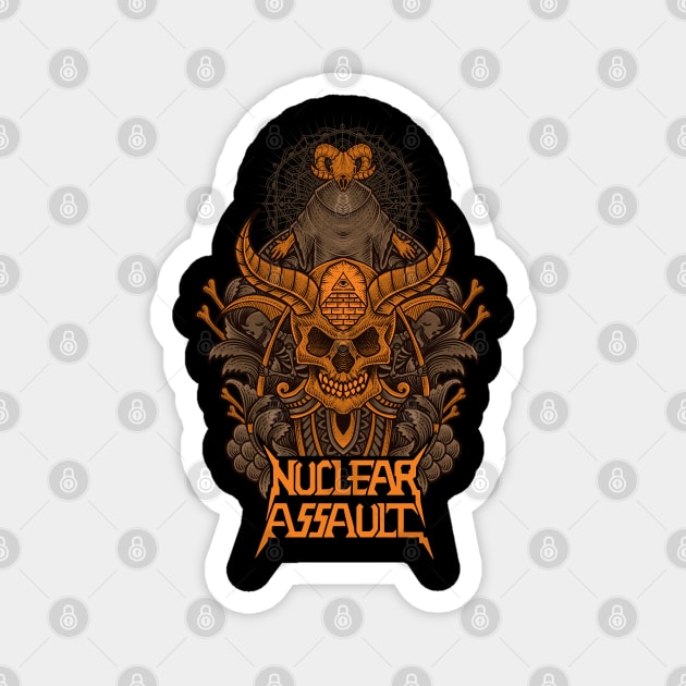 nuclear assault Game Over Magnet by wiswisna