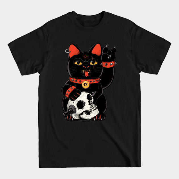 Disover Unlucky Black Cat - Black Cat - T-Shirt