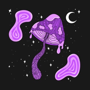 Purple Mushroom T-Shirt