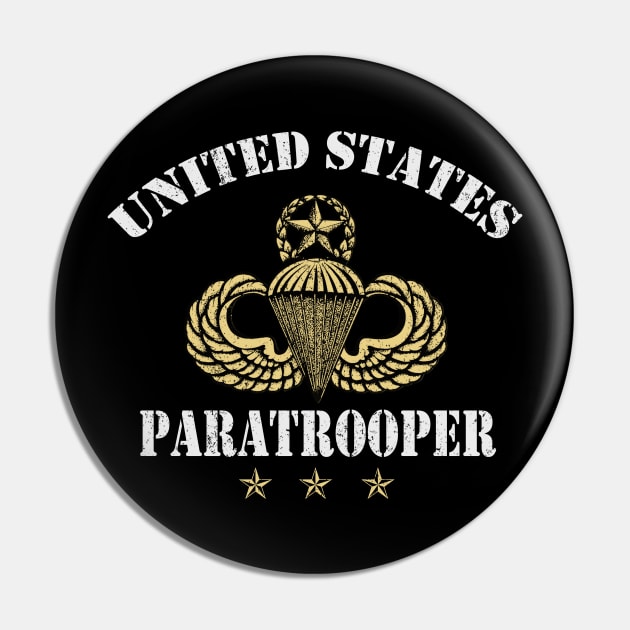 United States Paratrooper Airborne Veterans Day Gift Pin by floridadori