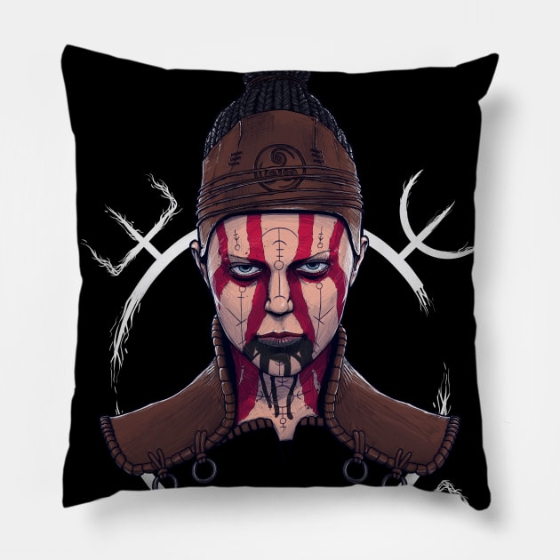 Senua Pillow by xartt