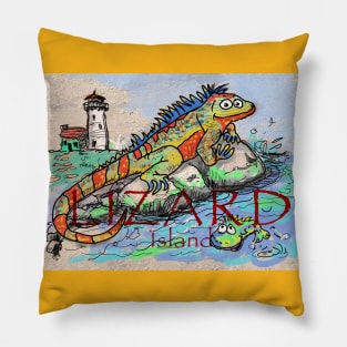 Lizard Island Pillow
