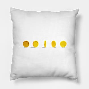 Pixel Art Coin Pillow