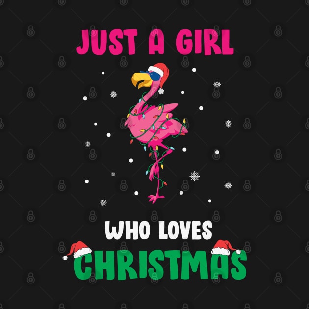 Just a Girl Who Loves Christmas by MZeeDesigns