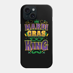 Back Print Mardi Gras King  Parade Mardi Gras Party Phone Case