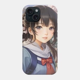 Enchanting Japanese Beauty V Phone Case