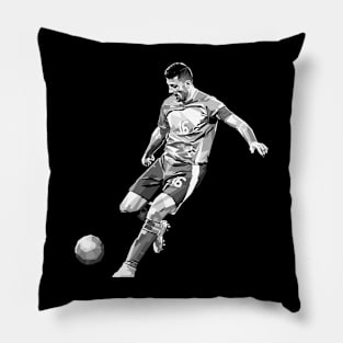 Rodrigo greyscale pop art fan art Pillow