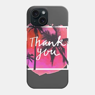 thank you Phone Case