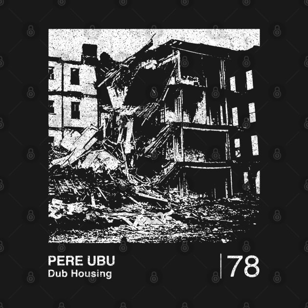 Pere Ubu / Minimalist Graphic Design Fan Artwork by saudade