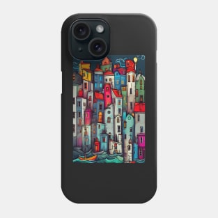 Houses by the sea Phone Case