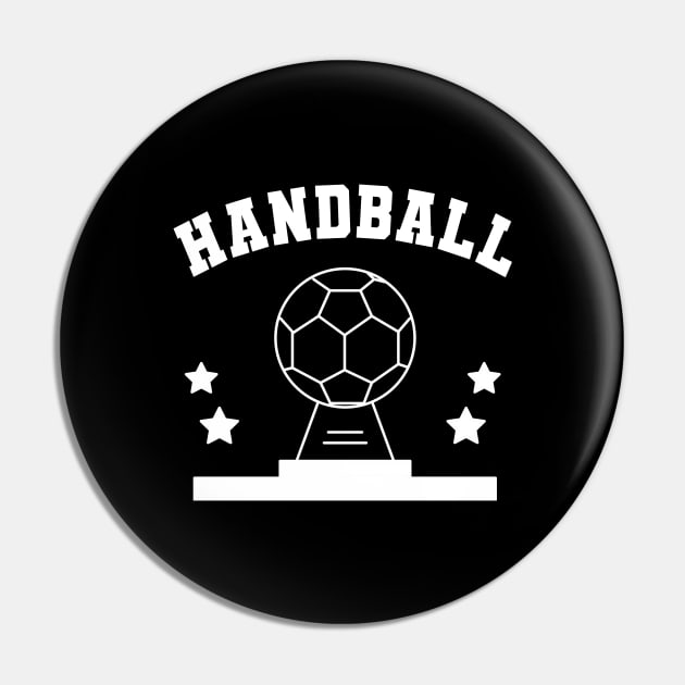 Handball Handballer Handballerin Player Gift Pin by Jackys Design Room