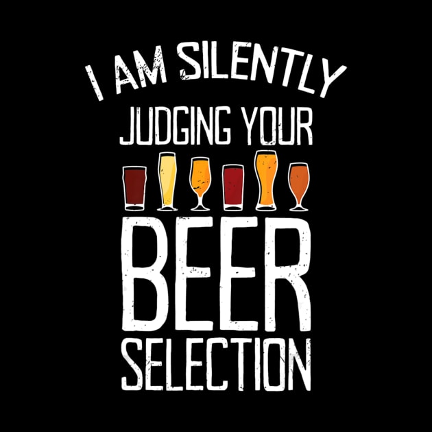 Funny Craft Beer Drinking Silently Judging Beer Snob by easleyzzi