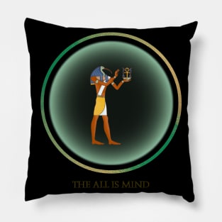 The All Is Mind.  The Kybalion.  Thoth Ancient Egypt. Pillow