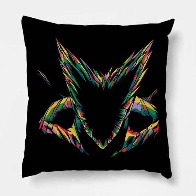 Cosmic Monster Garou Pillow by ipxi7_