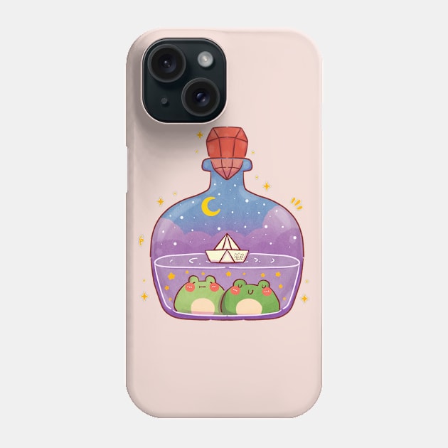 Froggie Magic Potion Phone Case by Nas.ArtSpace