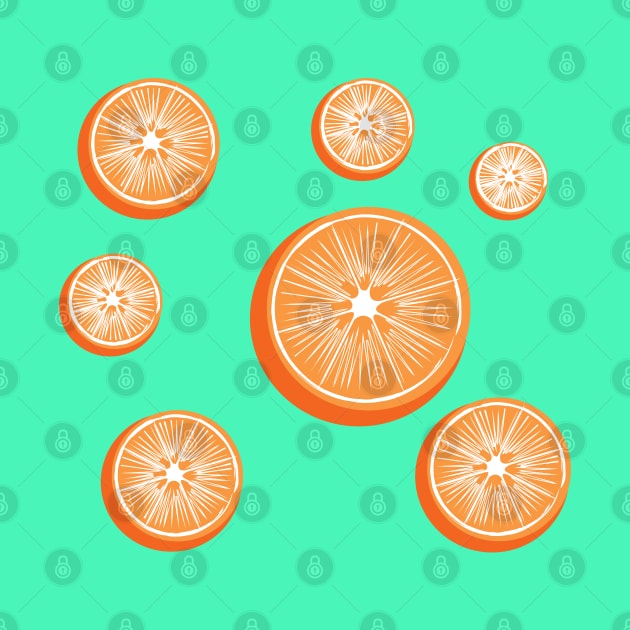 Constellation of Oranges by Cricky by cricky