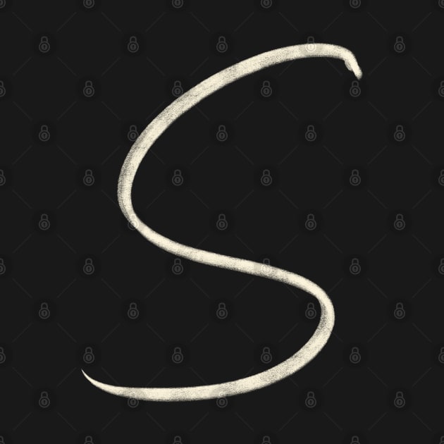 Hand Drawn Letter S by Saestu Mbathi